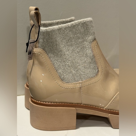 Dolce Vita Tan and Cream Ankle Boots - Picture 9 of 10